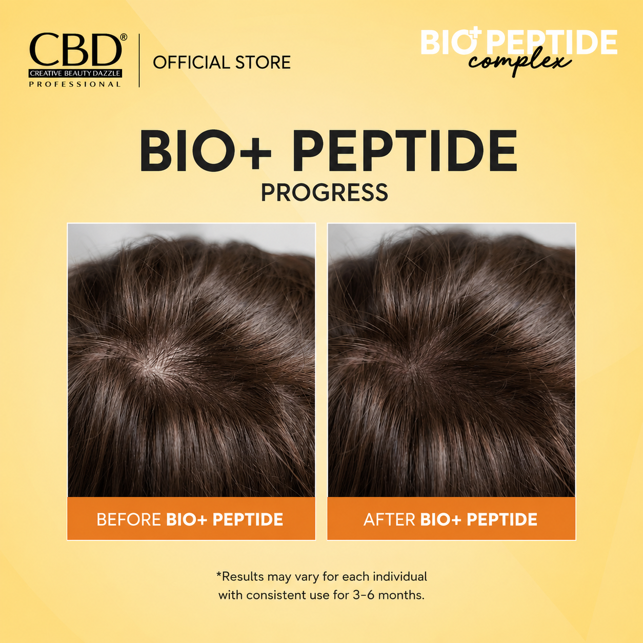 CBD BIO+Peptide Complex Bundle (Shampoo & Conditioner)