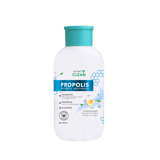 Secret Clean Cooling Blast Mouthwash (150ml)
