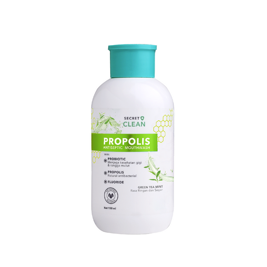 Secret Clean Green Tea Mint Mouthwash (150ml)