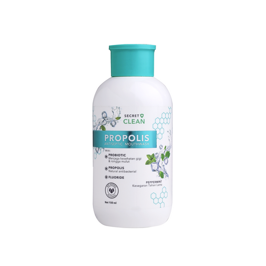 Secret Clean Peppermint Mouthwash (150ml)