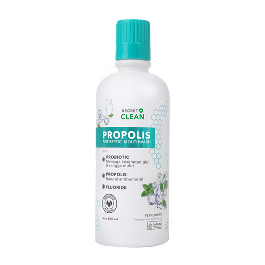 Secret Clean Peppermint Mouthwash (500ml)