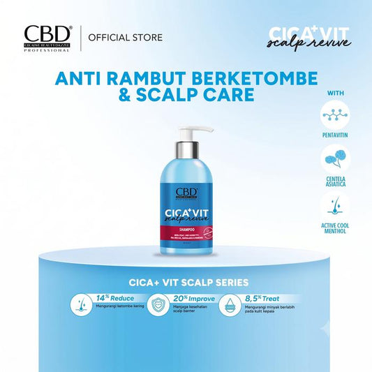 CBD Professional Cica+ Vit Scalp Revive Daily Shampoo (250ml)
