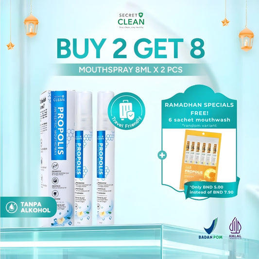 Secret Clean Buy 2 Get 8 Ramadhan Special