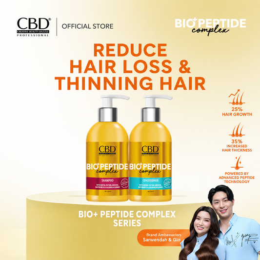 CBD BIO+Peptide Complex Bundle (Shampoo & Conditioner)