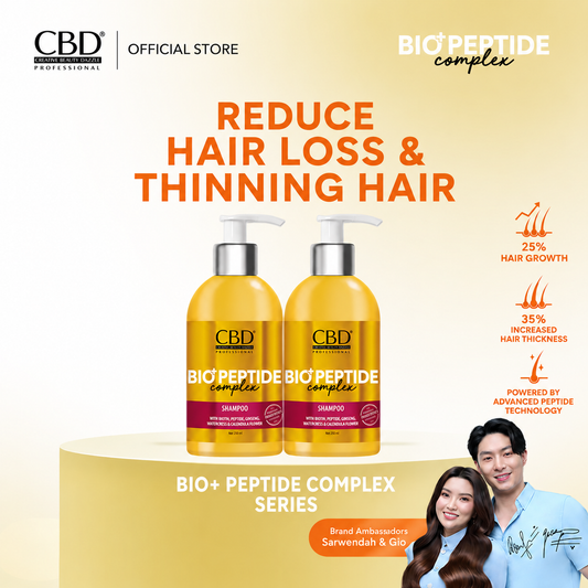 CBD BIO+Peptide Complex Bundle (Shampoo x2)