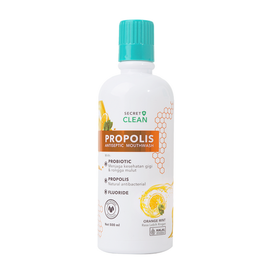 Secret Clean Orange Mint Mouthwash (500ml)