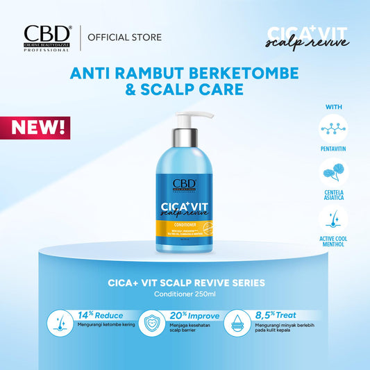 CBD Professional Cica+ Vit Scalp Revive Conditioner (250ml)