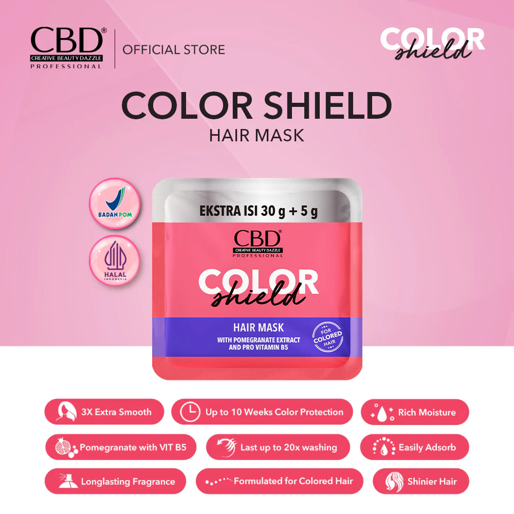 CBD Professional Color Shield Daily Hair Mask Sachet (35gr)