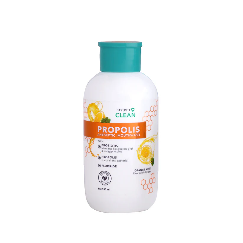 Secret Clean Orange Mint Mouthwash (150ml)