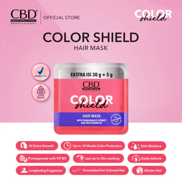 CBD Professional Color Shield Daily Hair Mask Sachet (35gr)