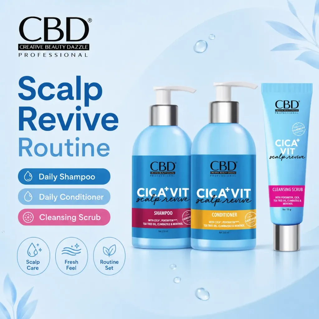 CBD Professional Scalp Revive Routine Set