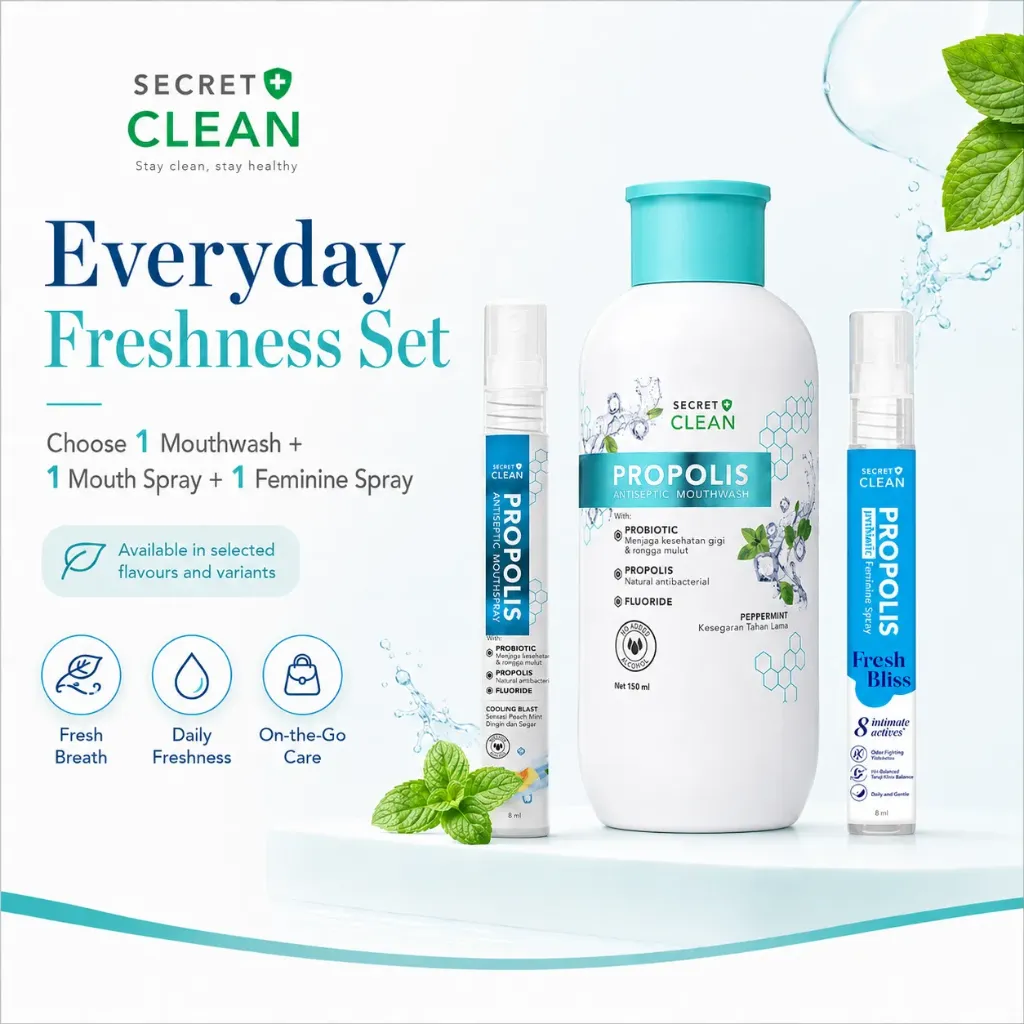 Secret Clean Everyday Freshness Set